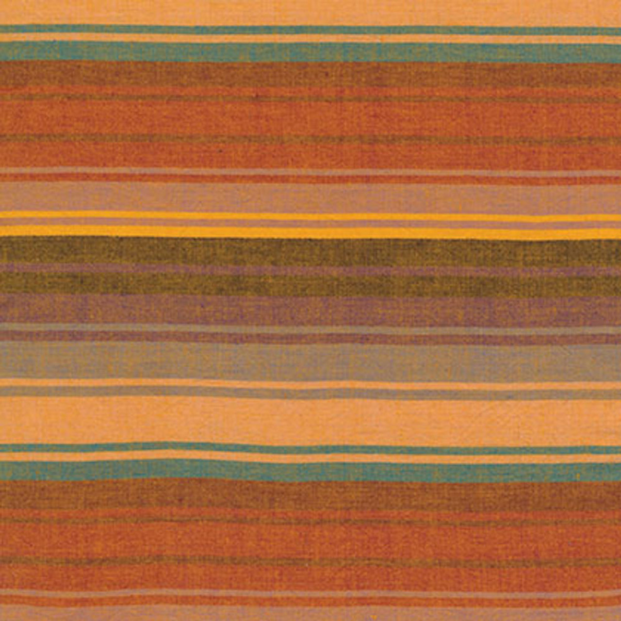 Kaffe Fassett Exotic Stripe Dusk Woven Cotton Fabric By The Yard