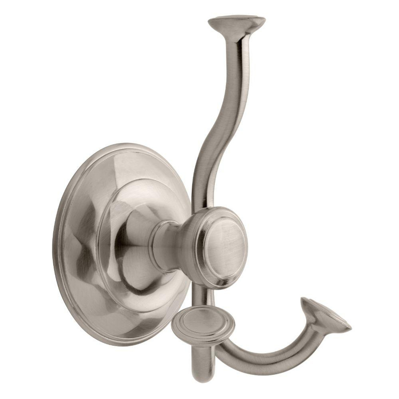 Delta 133058 Pirouette Robe Hook Bath Accessories Satin Nickel