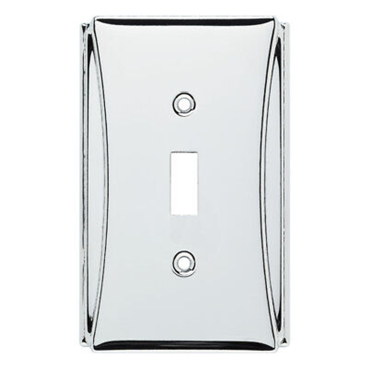 Brainerd W35390-PC Upton Polished Chrome Single Switch Cover Plate