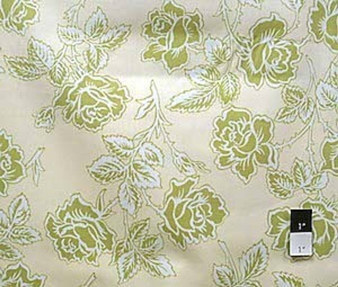 Heather Bailey HB06 Pop Garden Wallpaper Roses Ivory Fabric By The Yard