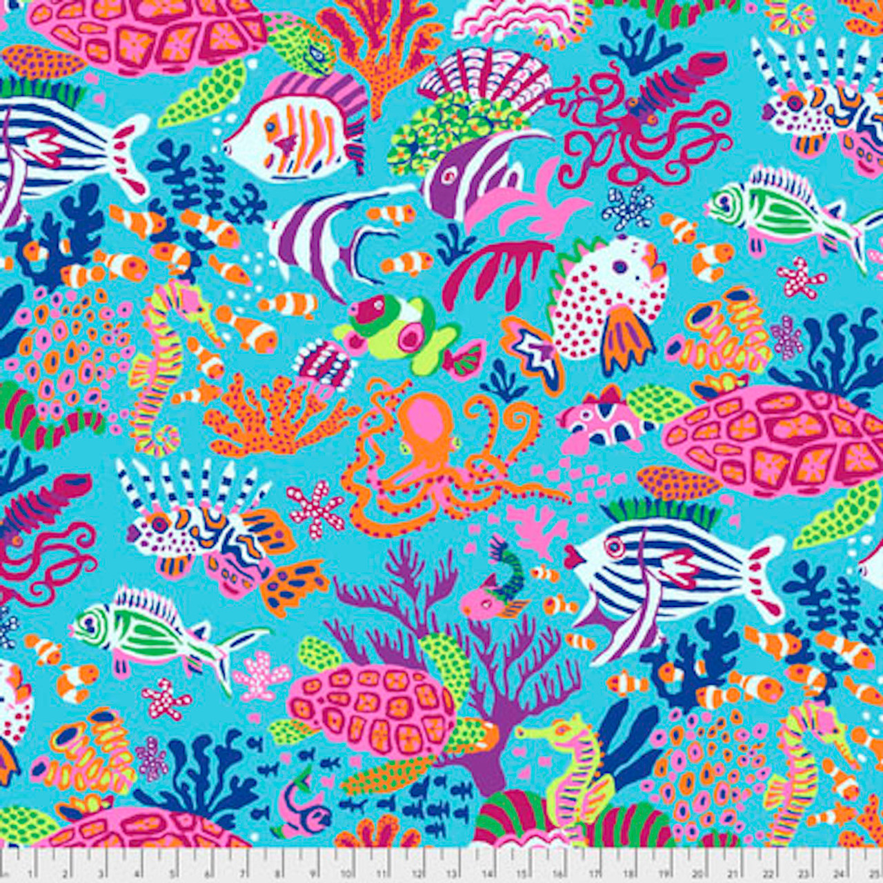 Brandon Mably PWBM064 Scuba Jolly Quilting Cotton Fabric By The Yard