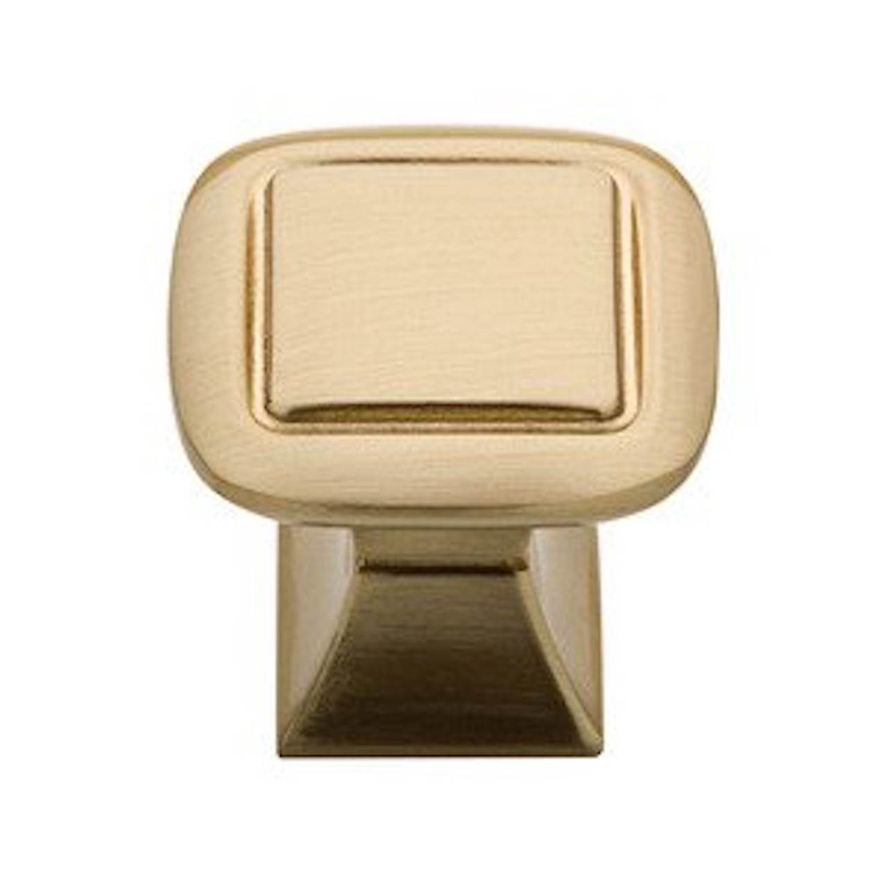 Liberty P20327-SBS 1 1/4" Square Soft Brass Cabinet Drawer Knob