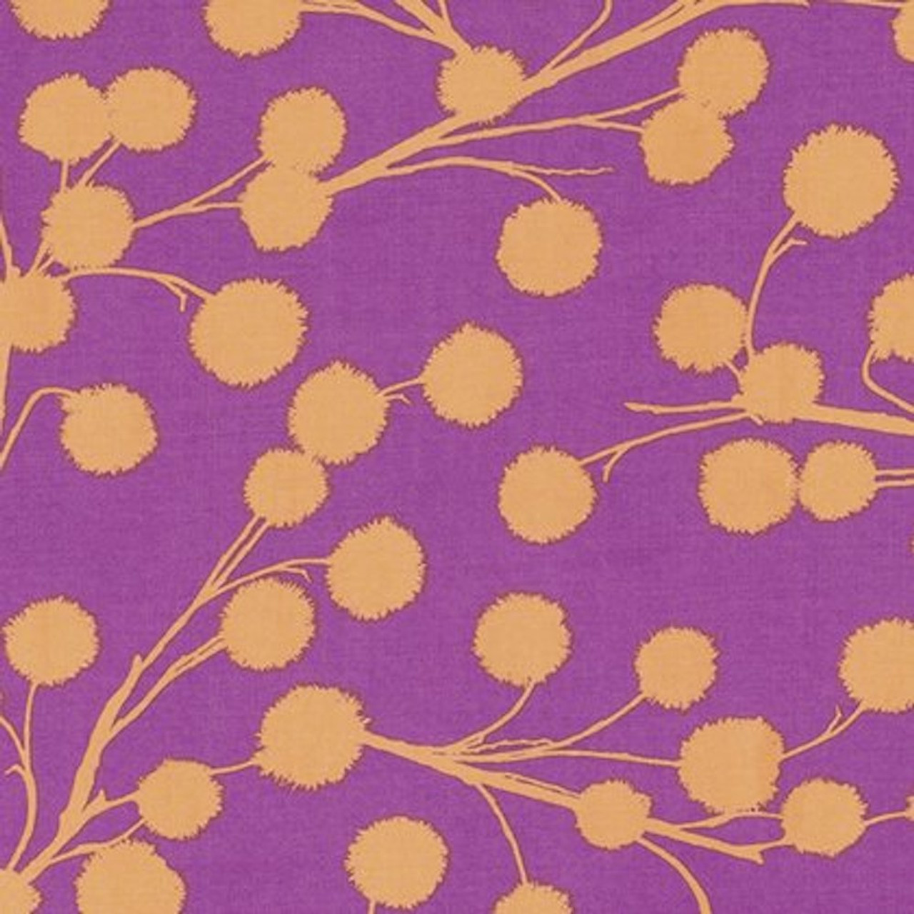 Joel Dewberry RAJD008 Cali Mod Chestnut Branch Lavender RAYON Fabric 8  Yard Bolt