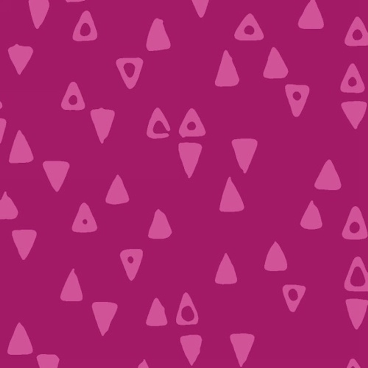 Studio E 3763 Modern Batiks Triangles Magenta Quilting Fabric By Yard