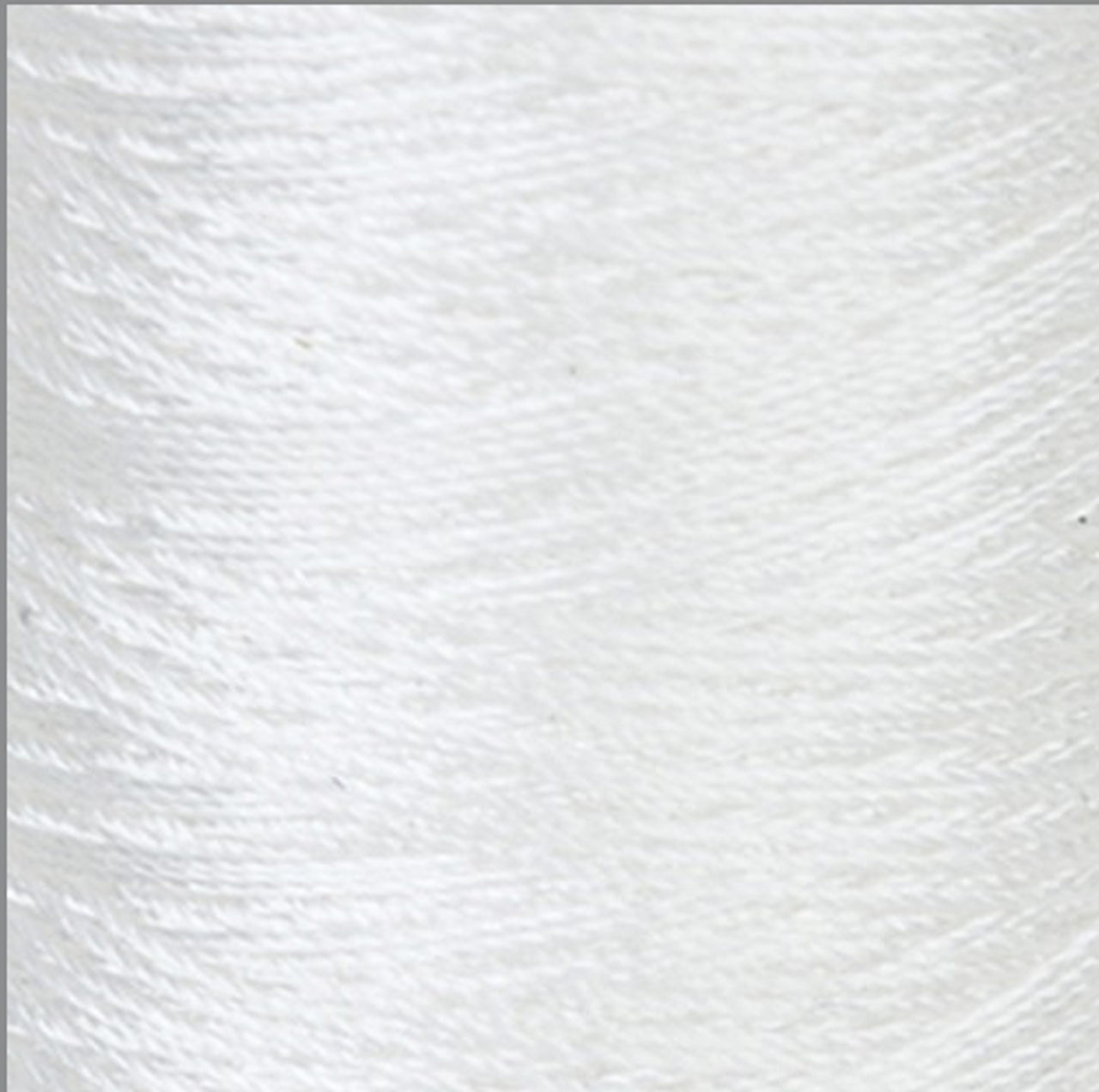 Seta Reale 100% Silk Sewing & Embroidery Thread #7900 White 87 yd