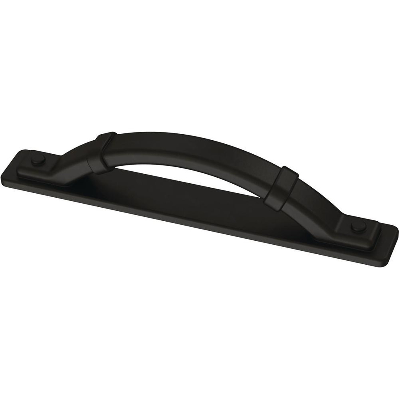 Liberty P40050C-FB Dual Mount Dual Mount 4" or 5 1/16" Industrial Trunk Pull Flat Black Finish