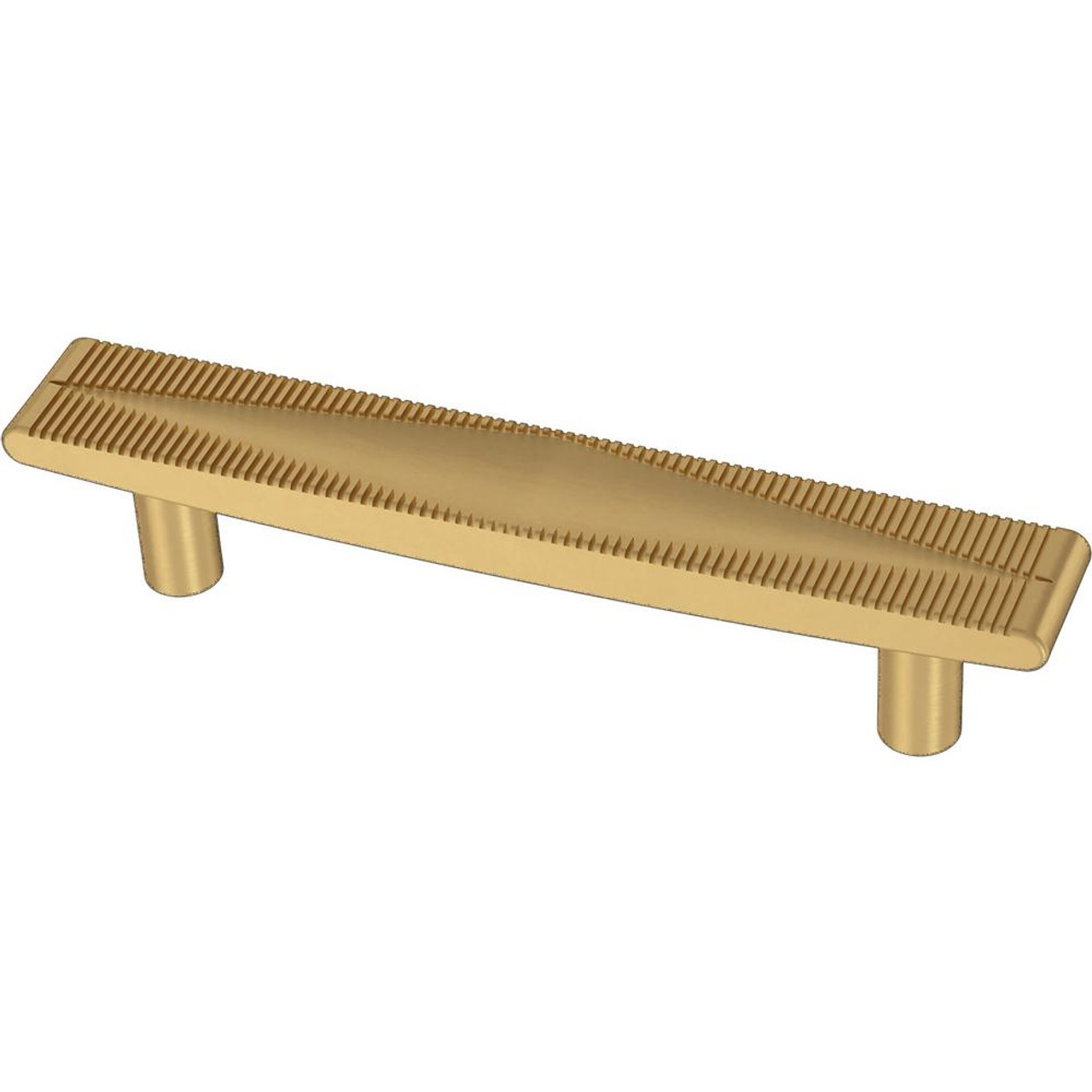 Liberty P40010C-117 3 3/4" Slatted Diamond Cabinet & Drawer Pull Brushed Brass