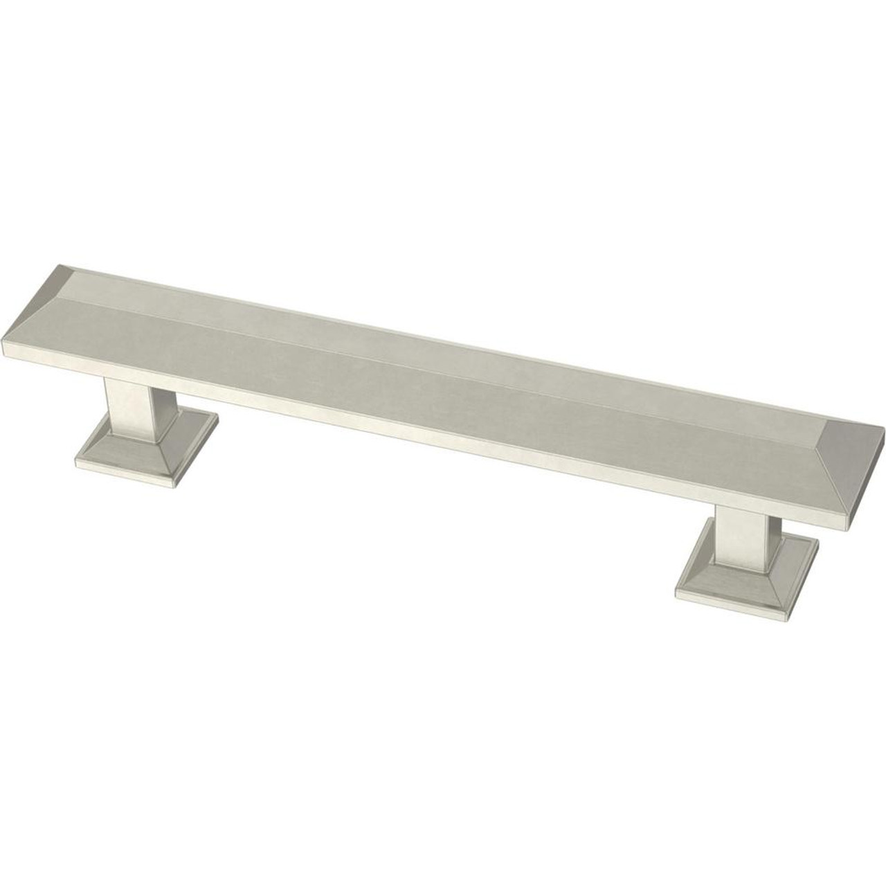 Liberty P42409C-SN 3 3/4" Beveled Square Cabinet & Drawer Pull Satin Nickel