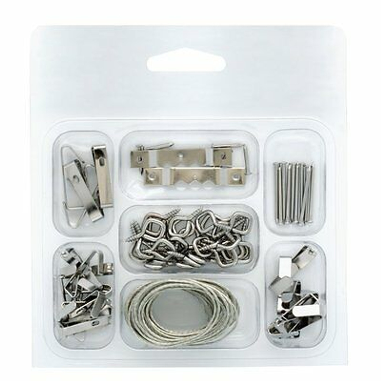 Project Basics 129700 46 Piece Light & Medium Duty Picture Hanger Kit