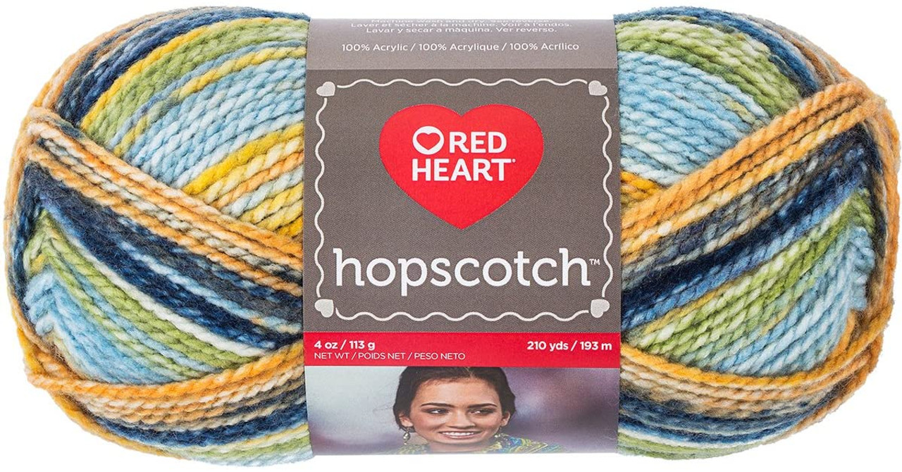 Red Heart Hopscotch Scooter Knitting & Crochet Yarn