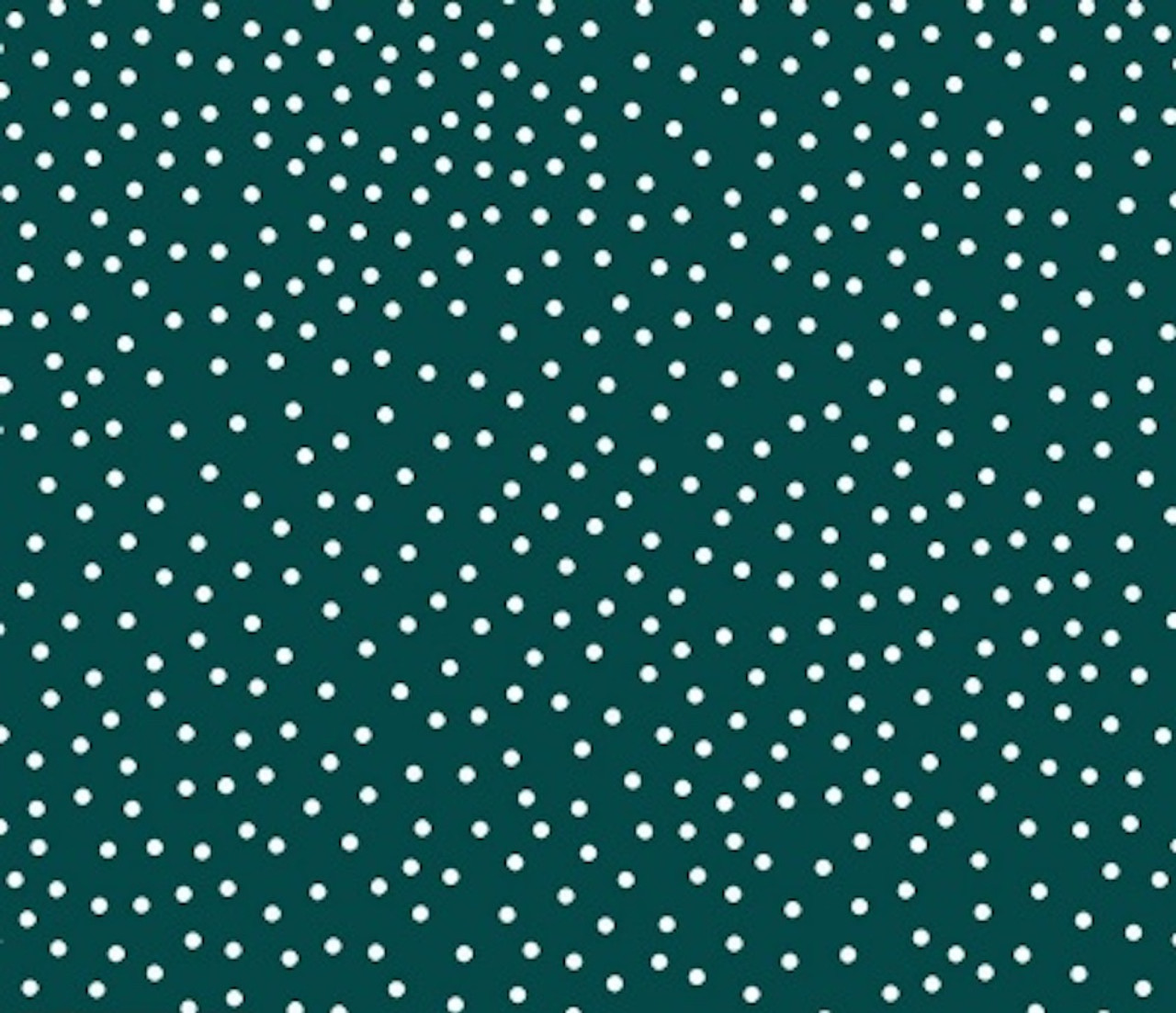 Stof Fabrics 4512-435 Dot Mania Mini Polka Dot Dk Teal Cotton Fabric By The Yard