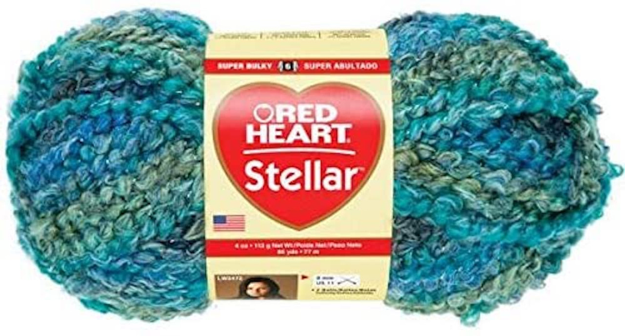 Red Heart Stellar Comet Knitting & Crochet Yarn