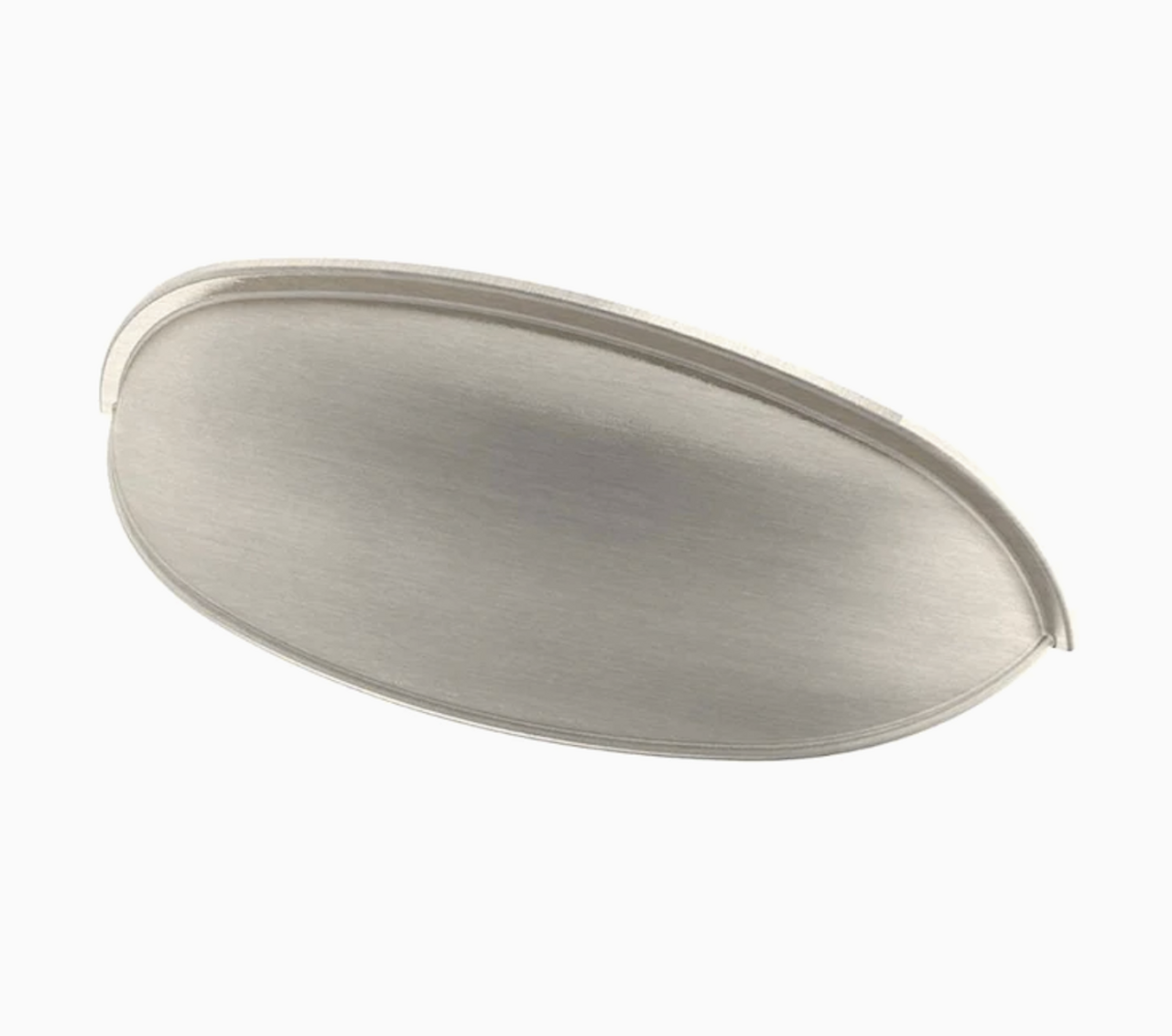 Brainerd P11628W-SN Satin NIckel Dual Mount Cup Style Cabinet Drawer Pull