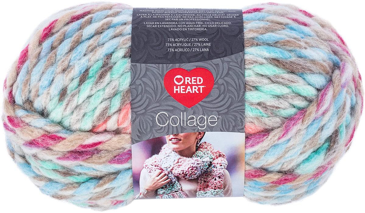 Red Heart Collage Dollhouse Knitting & Crochet Yarn