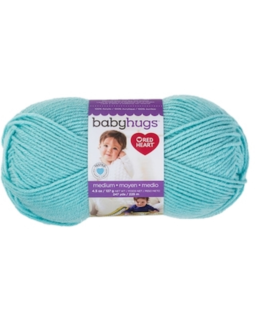 Red Heart Baby Hugs Medium Pool Knitting & Crochet Yarn