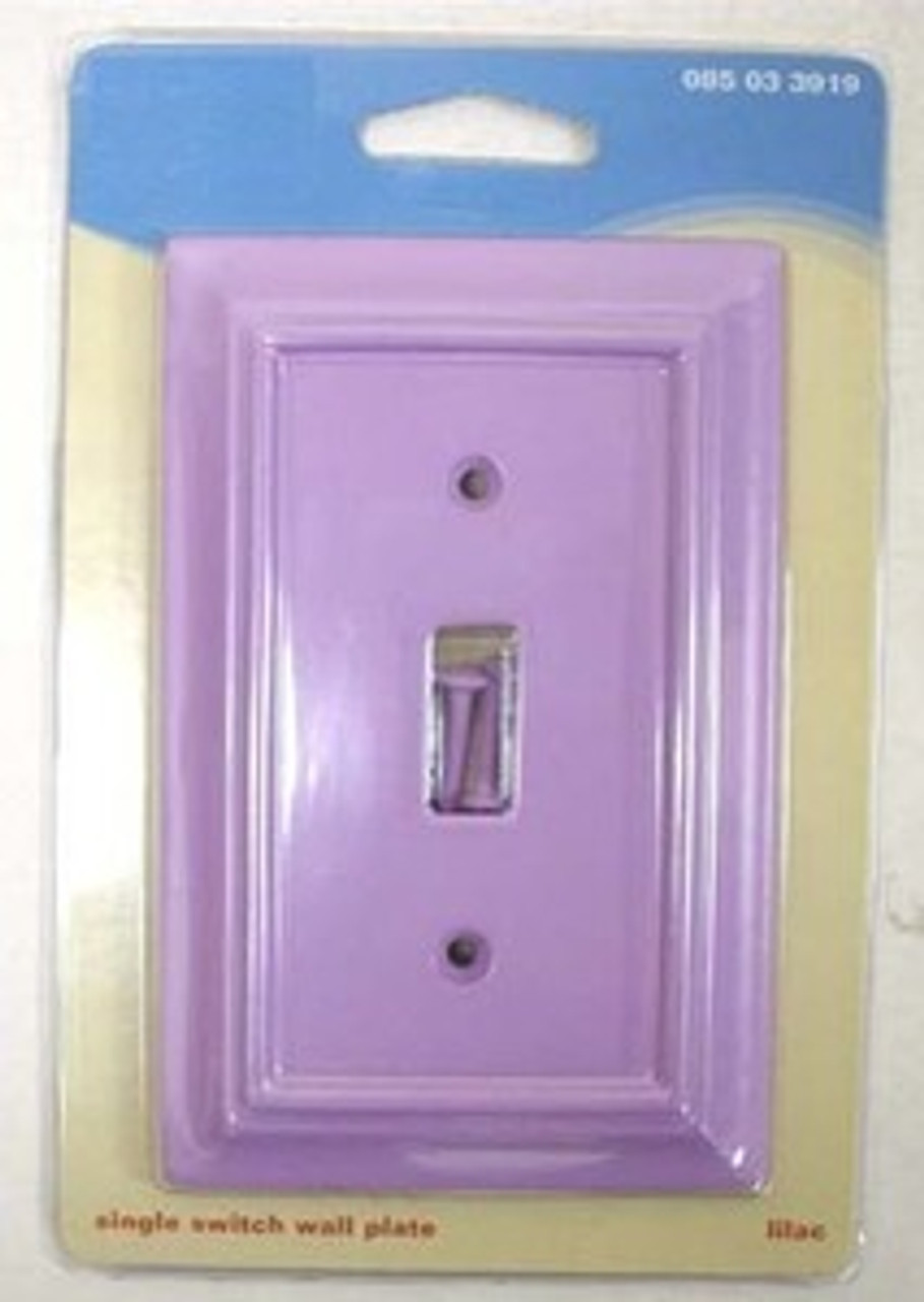 085-03-3919 Lilac Architect Single Switch Cover Plate