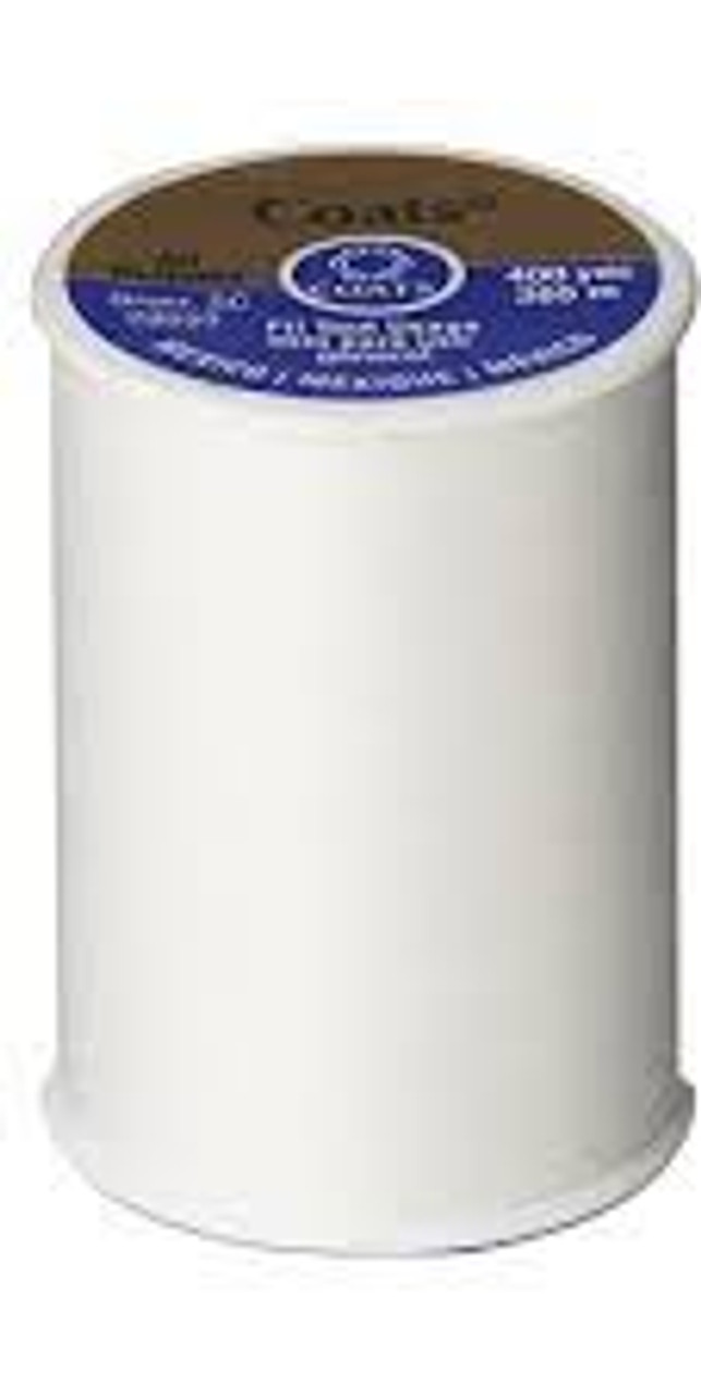 Coats Dual Duty Plus 135 yds. ea Spool Thread White 3 Pack
