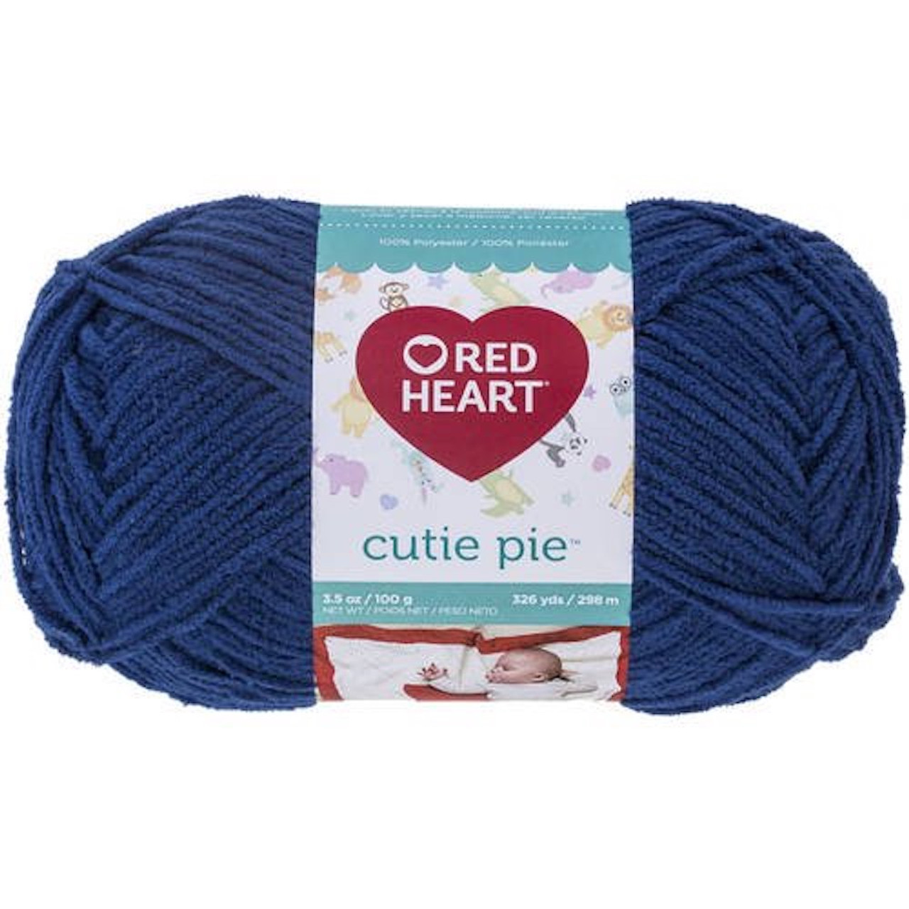 Red Heart Baby Cutie Pie Indigo Knitting & Crochet Yarn