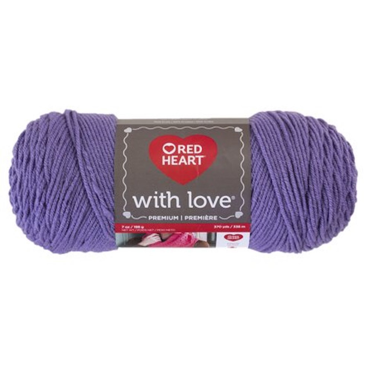 Red Heart With Love Lilac Knitting & Crochet Yarn