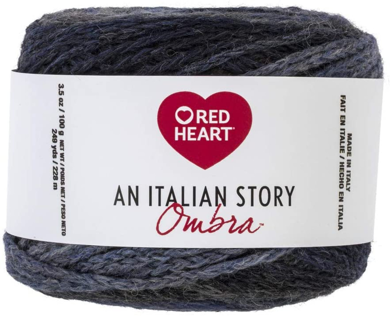 Italian Collection Ombra Tempo Wool Blend Knitting & Crochet Yarn