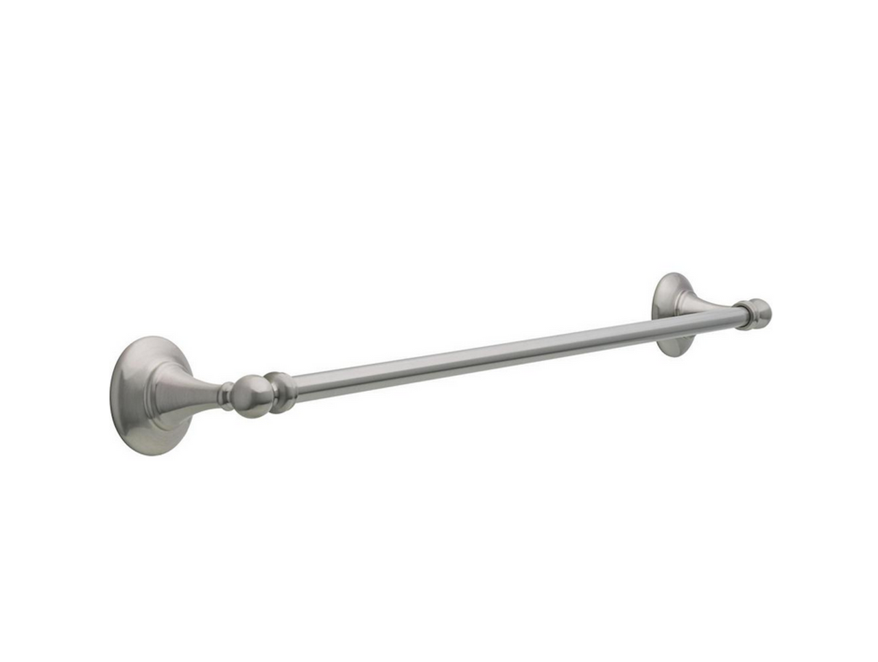 DELTA GRE18-BN Greenwich II Bath Hardware 18" Towel Bar Satin Nickel