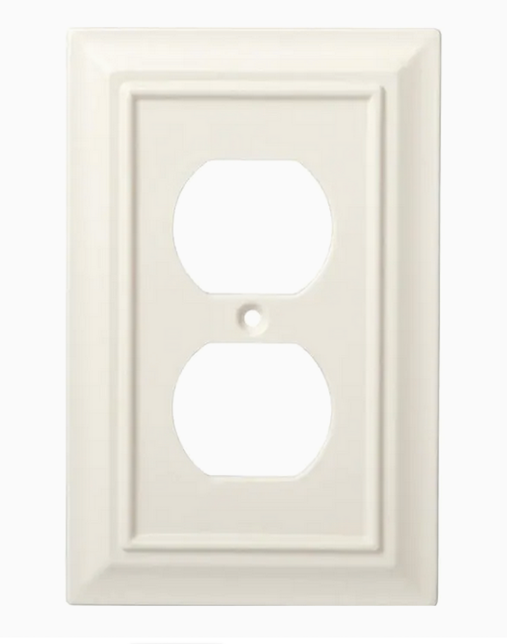 Brainerd Architectural W31558-LAL Single Duplex Switch Plate Light Almond