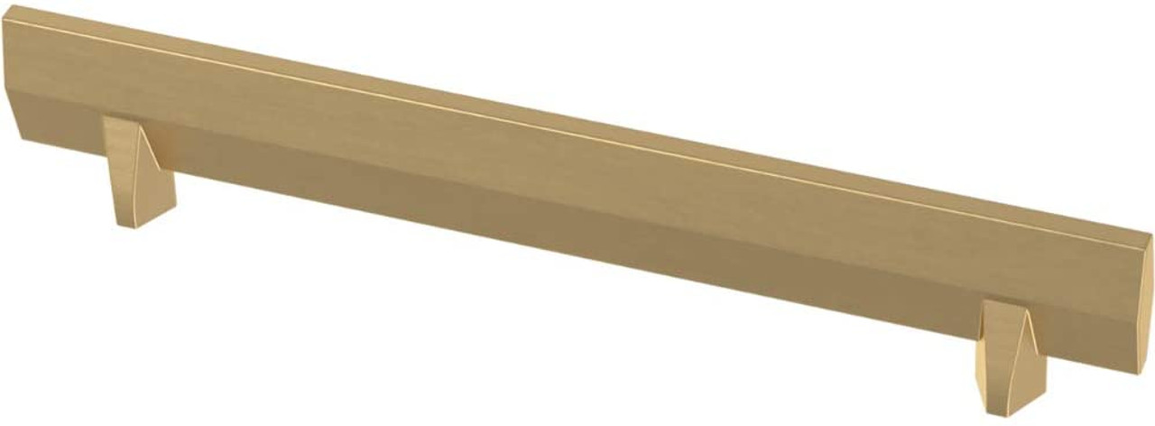 Liberty P40850K-117 5 1/16" Gathered Blade Cabinet Drawer Pull Brushed Brass 10 Pack