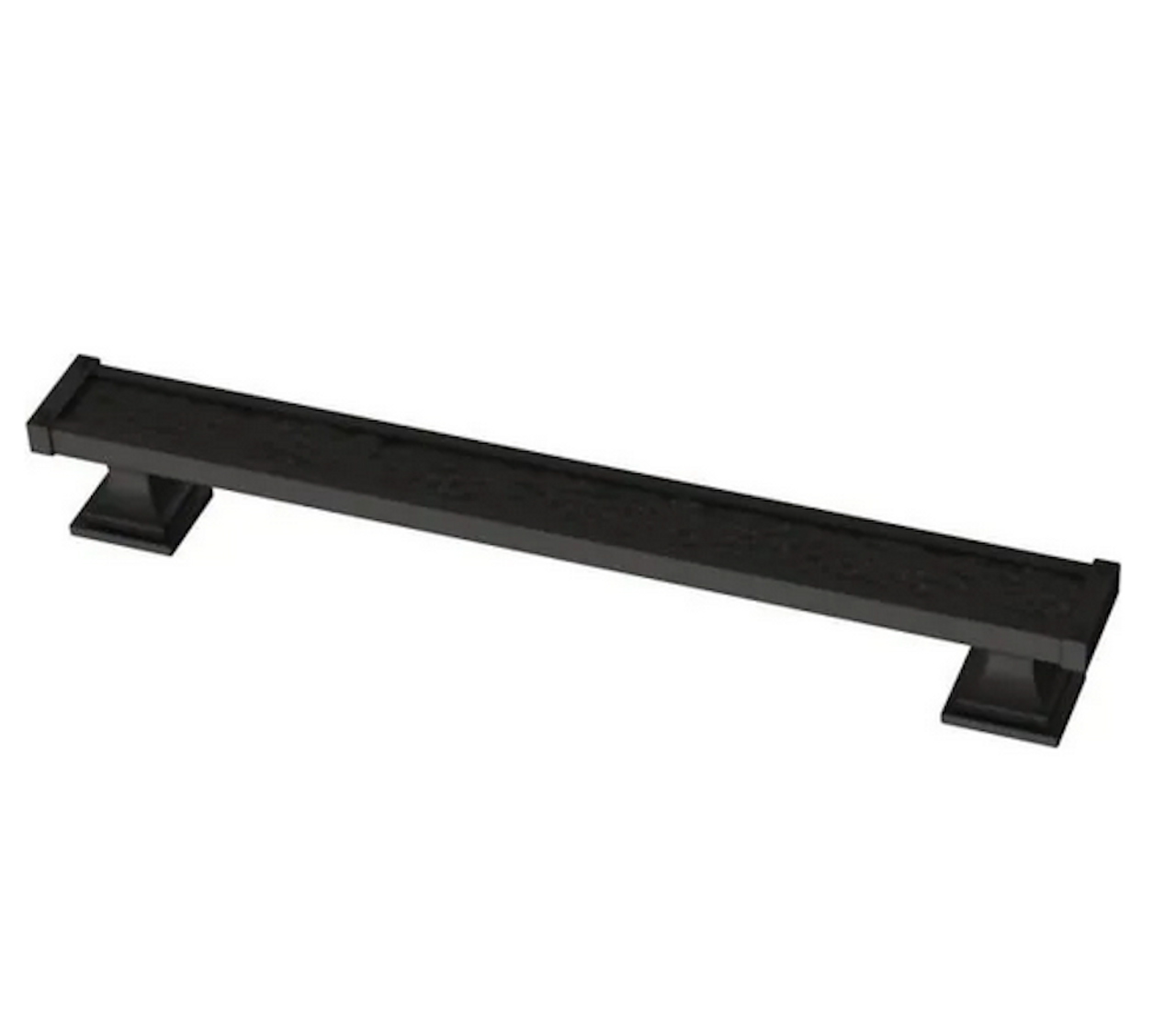 Liberty P41706-FB 6 5/16" Hammered Cabinet Pull Flat Black