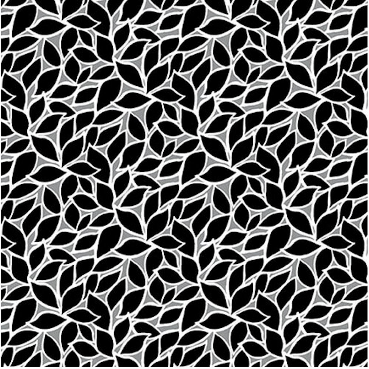 Blank Quilting Red Alert 1286-90 Leaves Gray Cotton Fabric By The Yard