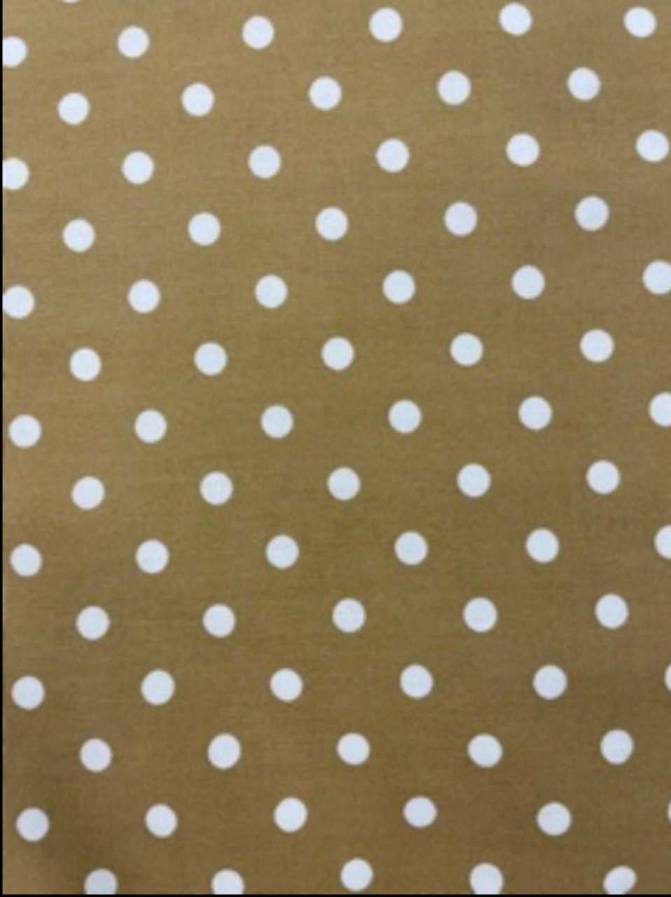 Studio E Paisley III Khaki & White 1/4" Polka Dot Cotton Fabric By The Yard