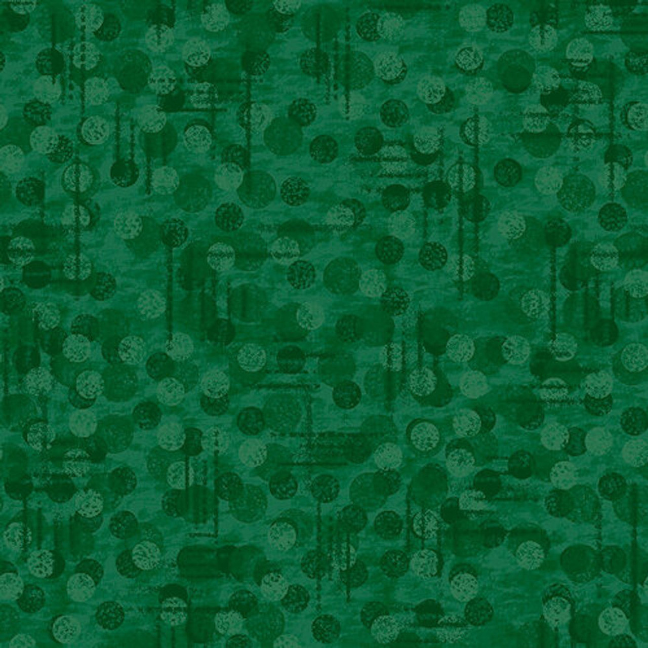 Blank Quilting Jot Dot Tonal Texture Green Cotton Fabric By The Yard