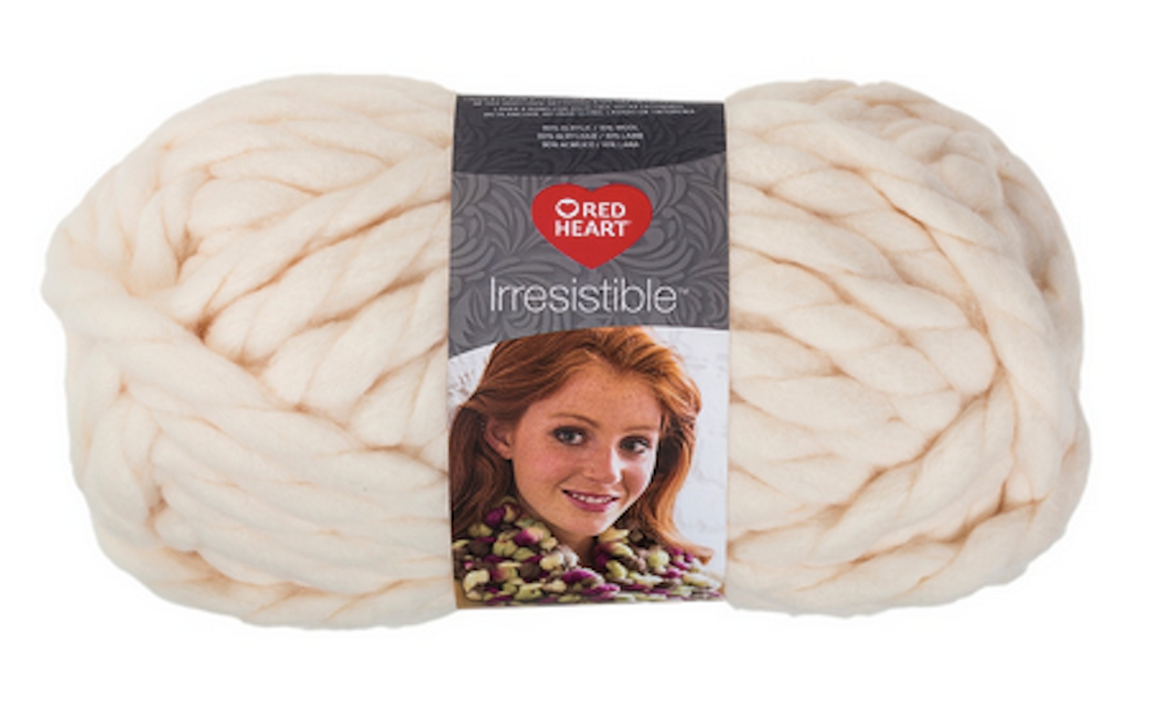 Red Heart Irristible Super Bulky Aran Knitting & Crochet Yarn