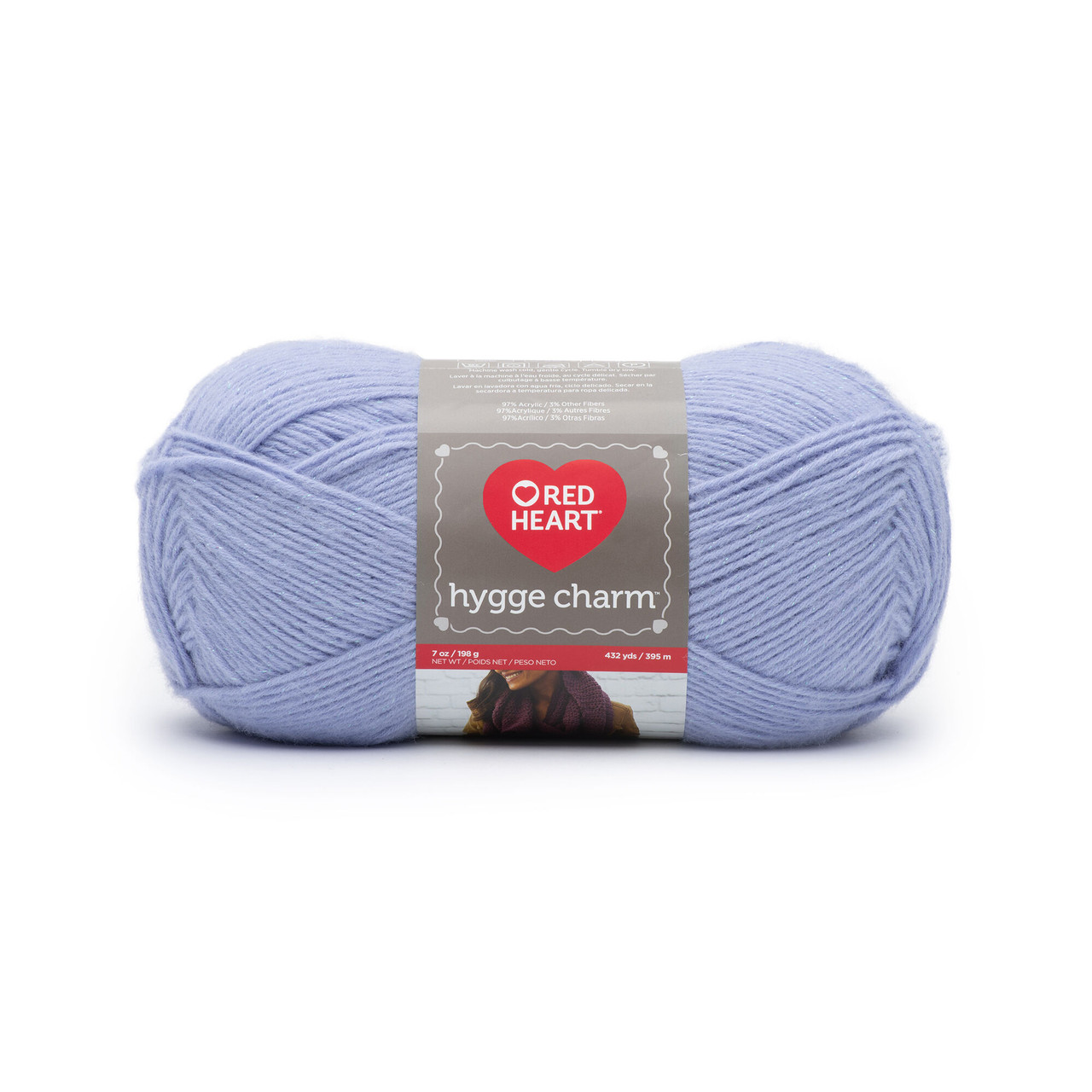 Red Heart Hygge Charm Star Blue Knitting & Crochet Yarn