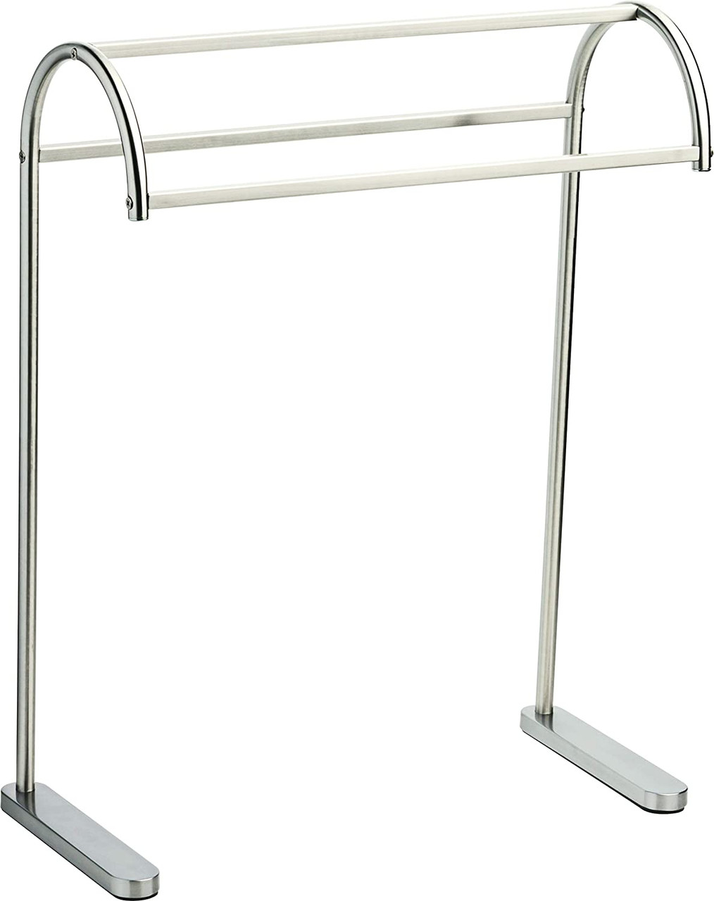 Delta Freestanding Triple Bath Towel Rack in Brushed Nickel