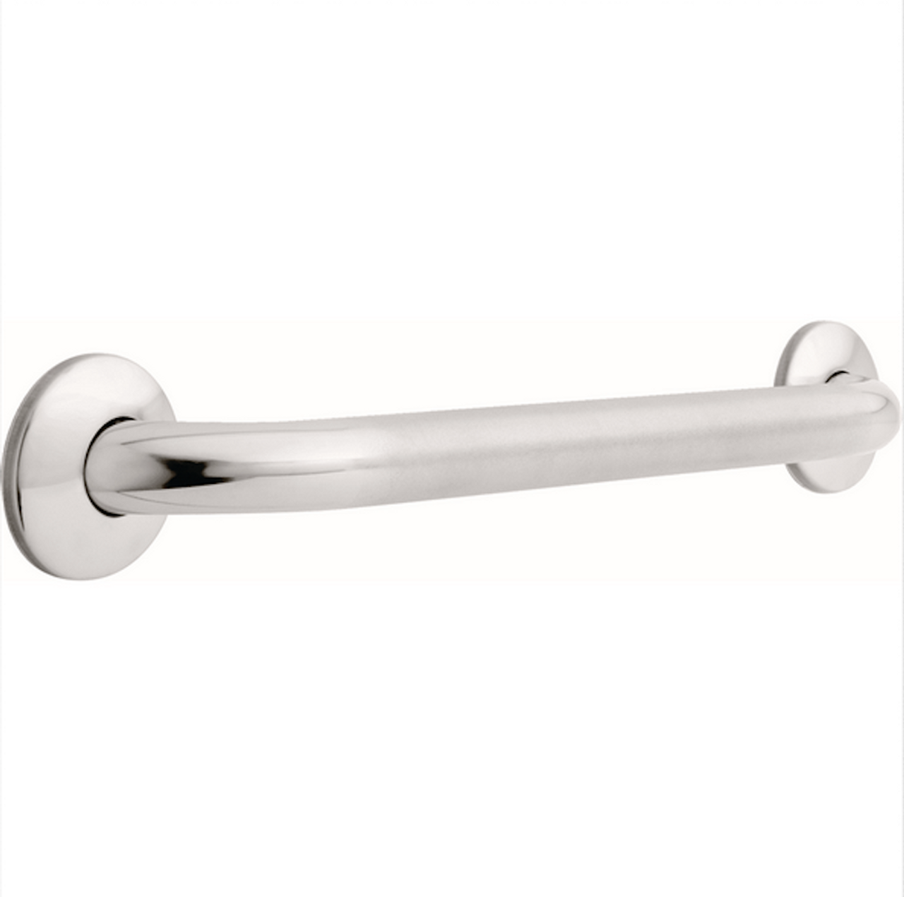 Franklin Brass 5718PSBS 18" Bath Safety Concealed Mount Grab Bar Peened Bright Stainless Finish