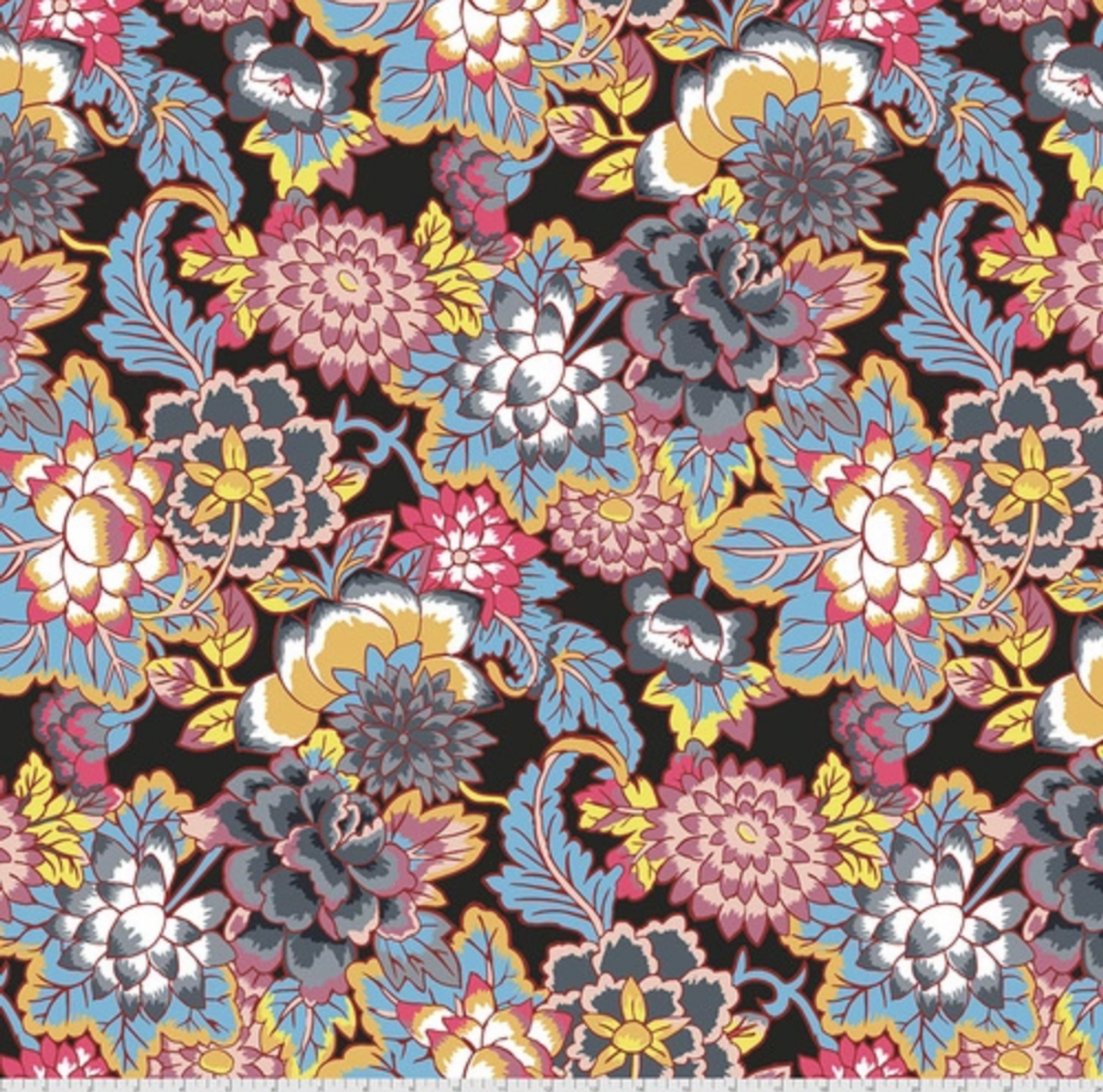 Free Spirit Kaffe Fassett PWG046 Cloisonne Contrast Cotton Quilting Fabric by Yd