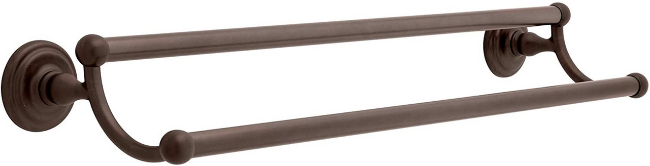 Franklin Brass 127699 Jamestown 24" Double Towel Bar Venetian Bronze