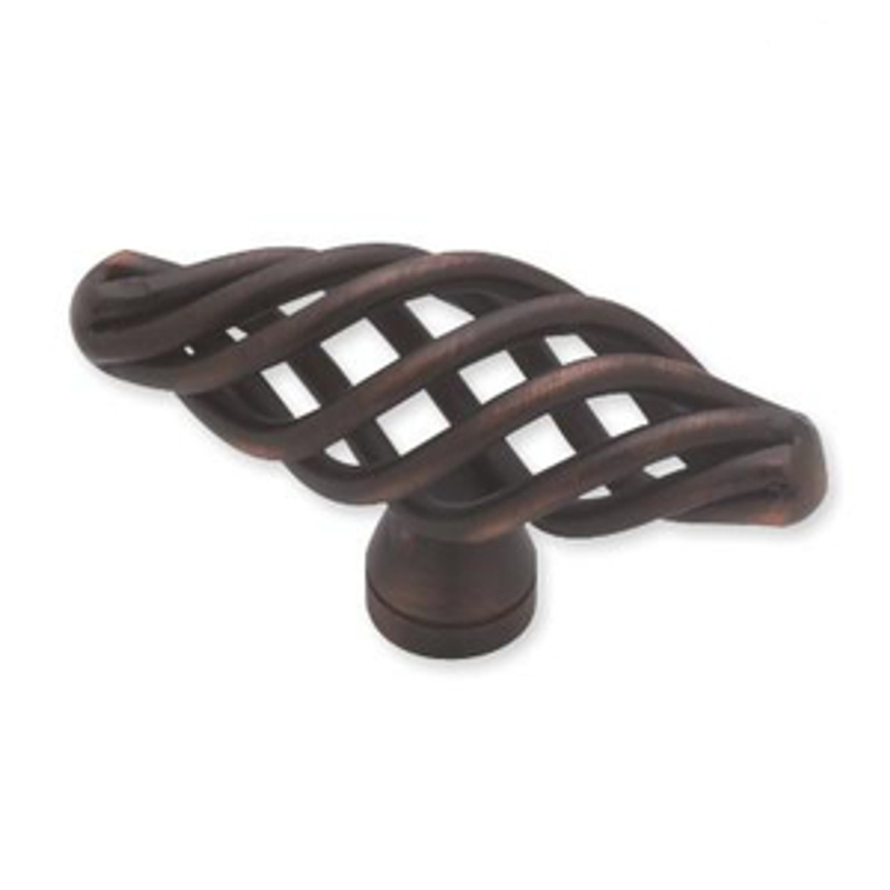 Liberty P0528A-VBR  64mm Lg Oval Birdcage Cabinet Drawer Knob Pull Venetian Bronze