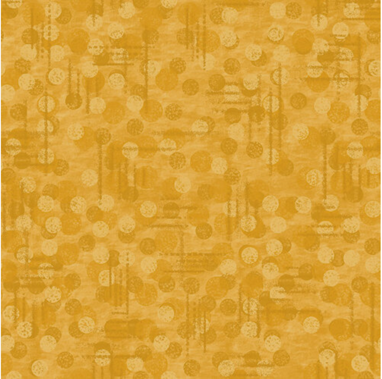 Blank Quilting Jot Dot Tonal Texture Gold Cotton Fabric By The Yard