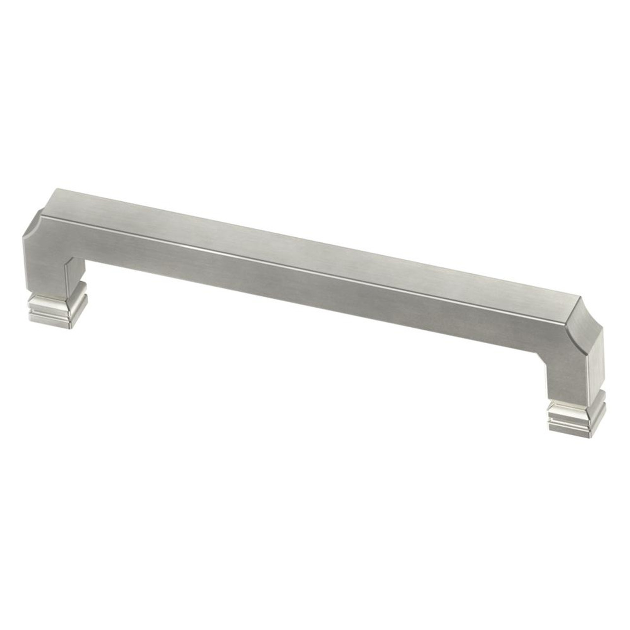 Liberty P38755C-SN 5 1/16" Notched Cabinet Drawer Pull Satin Nickel Finish