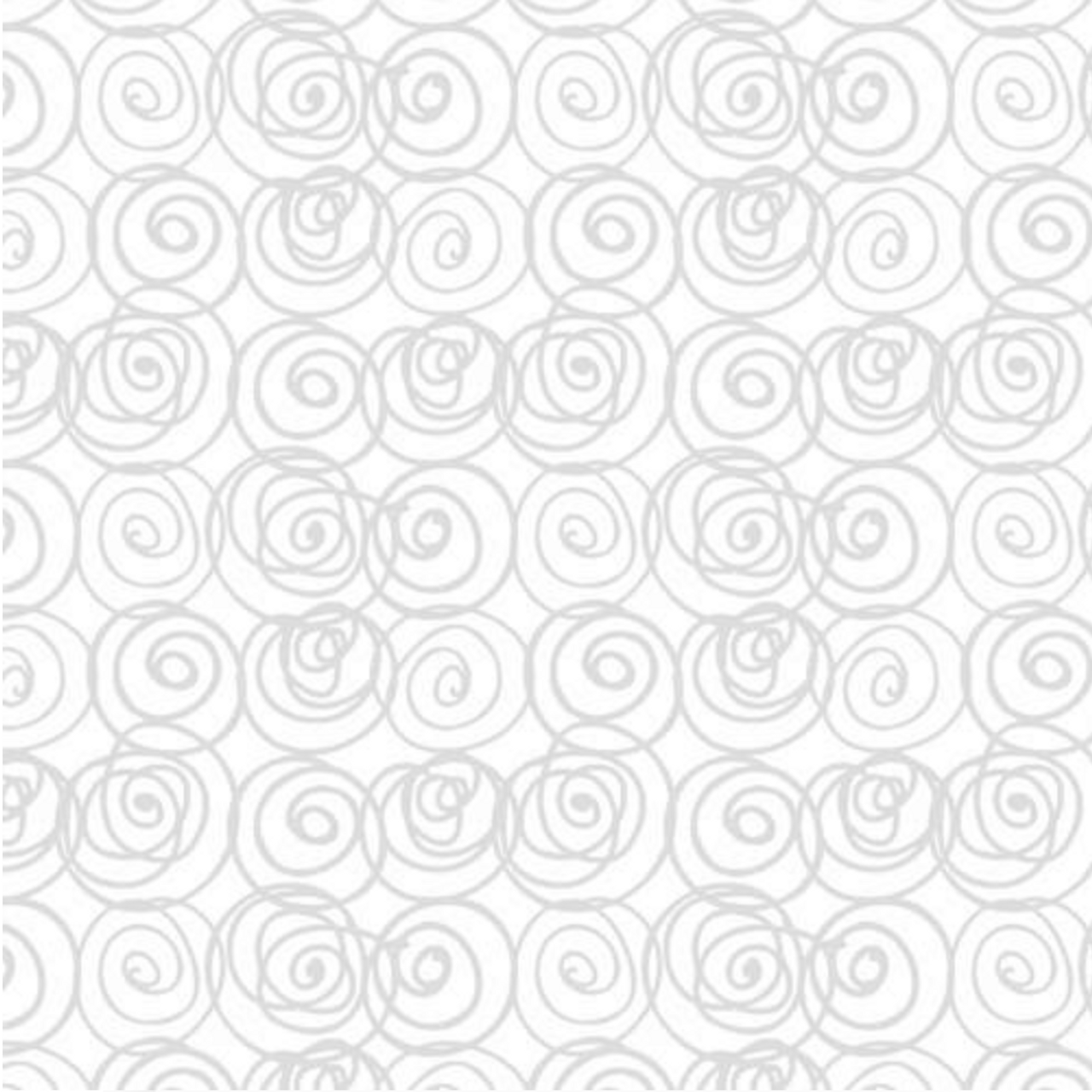 Blank Quilting Morning Mist VI Circles White Cotton Fabric By The Yard