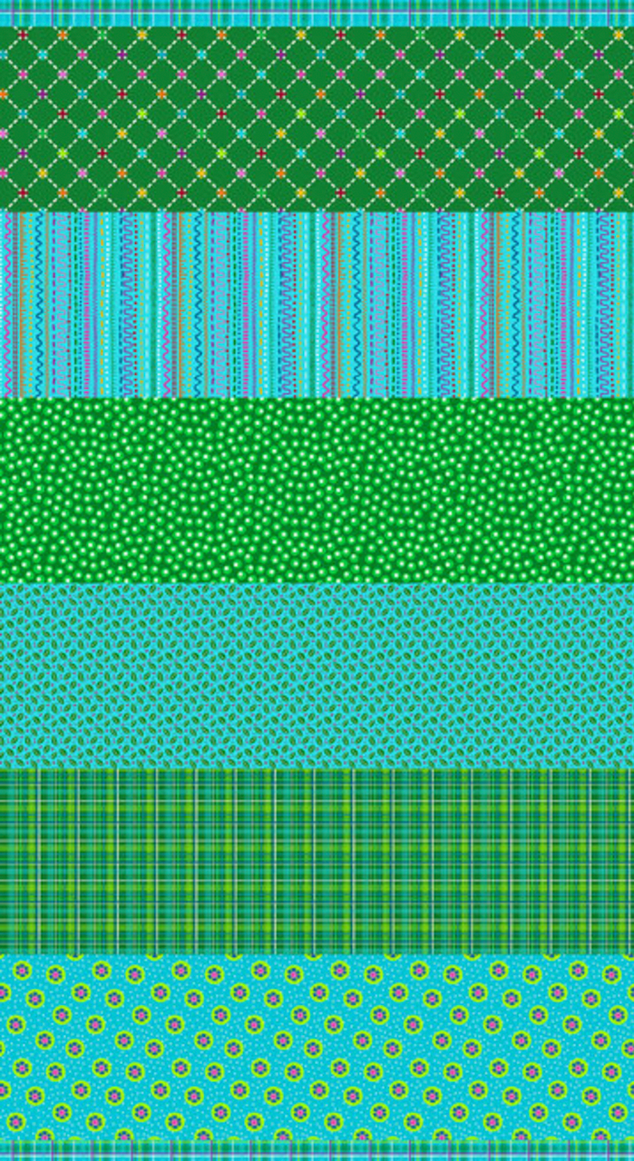 Gingham Green Large Squares – My Fabric Place