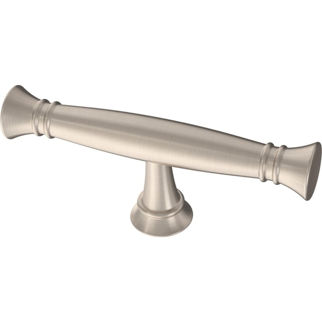 Liberty P43934W-SN 3 1/16" Flared Edge Knobble Cabinet Drawer Knob Satin Nickel