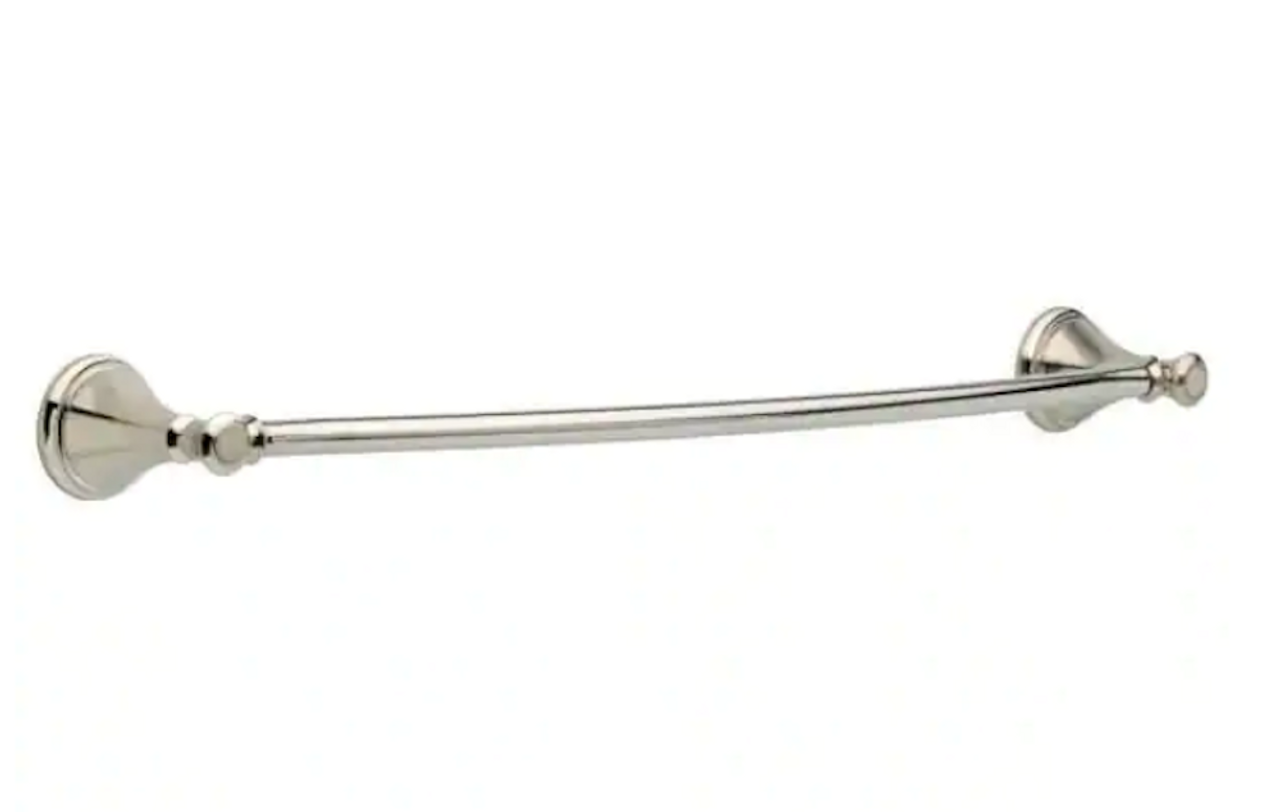 Delta 79718-SS Cassidy Bath 18" Towel Bar Stainless Steel Finish