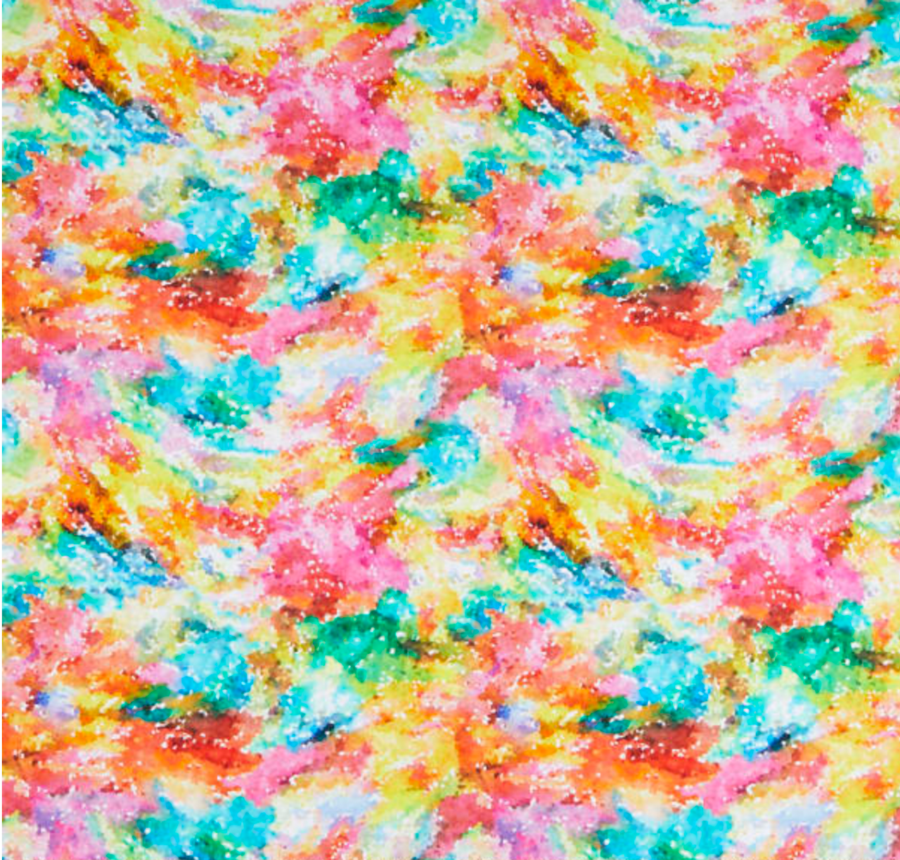 3 Wishes My Happy Place Color Burst Multi Fabric By The Yard