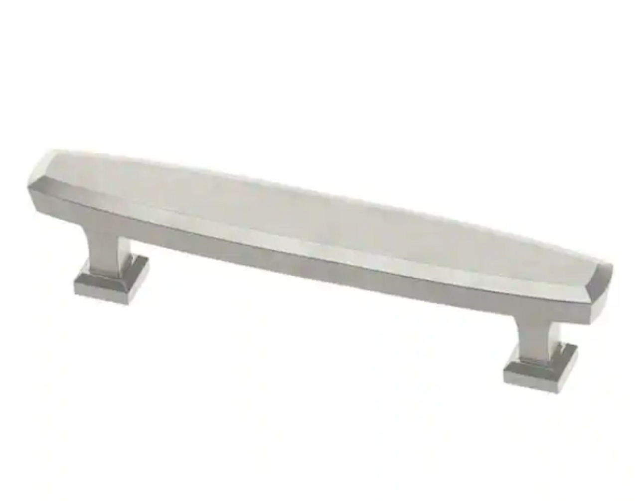 Liberty P39058C-SN 3 3/4" Beveled Satin Nickel Cabinet Drawer Pull