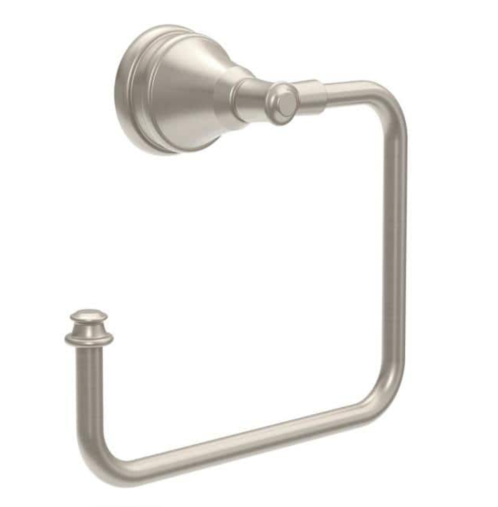 Delta Bath MYN46DN Mylan Towel Ring Brushed Nickel Finish Flying