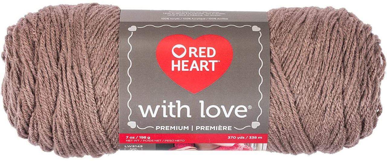 Red Heart With Love Taupe Knitting & Crochet Yarn