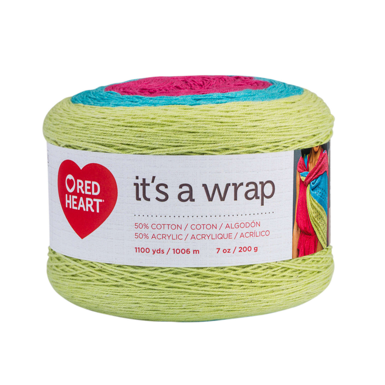 Red Heart It's A Wrap Comedy Knitting & Crochet Yarn