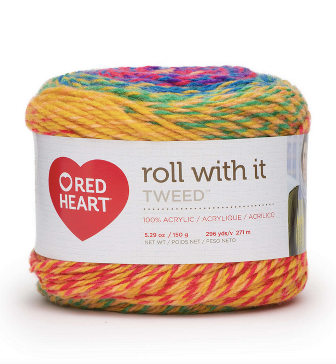 Red Heart With Love Beachy Knitting & Crochet Yarn - Flying Bulldogs, Inc.